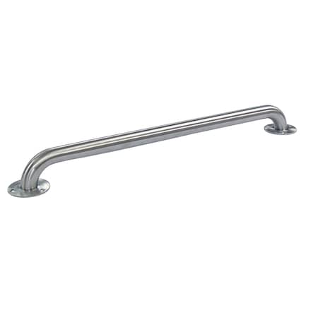 Made To Match Traditional Grab Bar, 45" L, 18 ga. Stainless Steel, Brushed Nickel GB1242ES